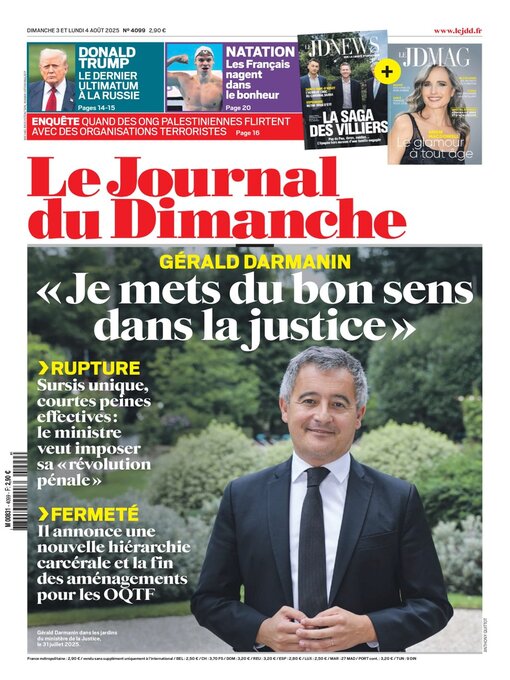 Title details for Le Journal du dimanche by Lagardere Media News - Available